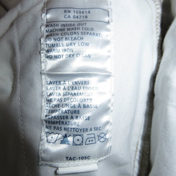 5.11 Tactical Dress Pants Cotton Khaki Canvas Men's 36Wx35I Khaki Side Zip - Picture 9 of 14